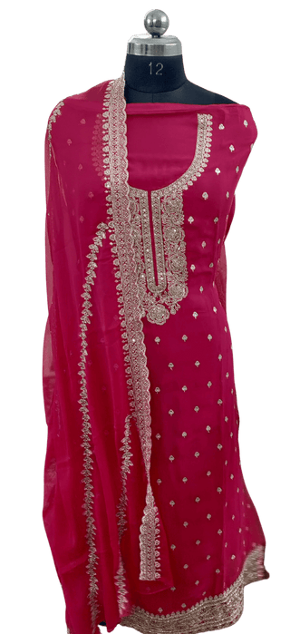 Buy Graceful Unstitched Party Wear Suits for Women Online