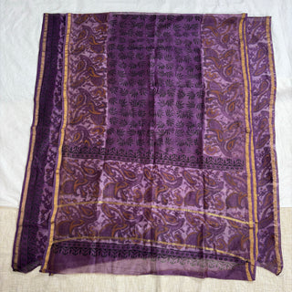 Vanaspati Handblock Chanderi Suit Material with Chanderi Dupatta