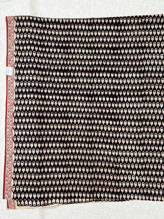 Cotton Handblock Office Wear Suit fabric with Kota Doria Dupatta