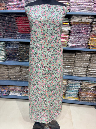 Cotton Block Print  suits - 2.5m running fabric