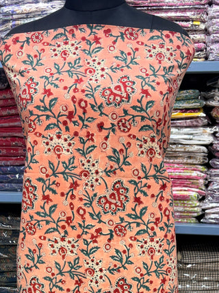 Cotton Block Print  suits - 2.5m running fabric