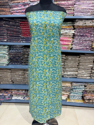 Cotton Block Print  suits - 2.5m running fabric
