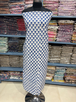 Cotton Block Print  suits - 2.5m running fabric