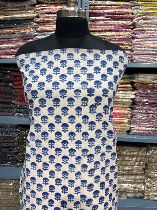 Cotton Block Print  suits - 2.5m running fabric