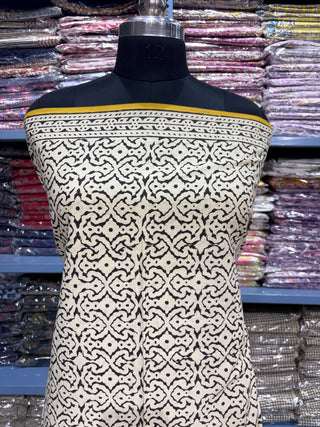 Cotton Block Print  suits - 2.5m running fabric