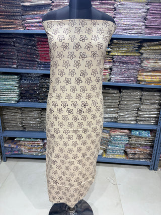 Cotton Block Print  suits - 2.5m running fabric