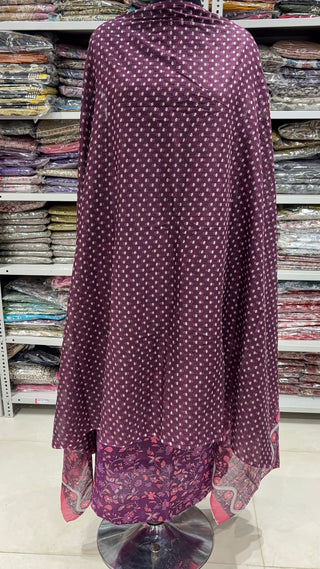 Handblock Cotton Suit Material with Cotton Dupatta