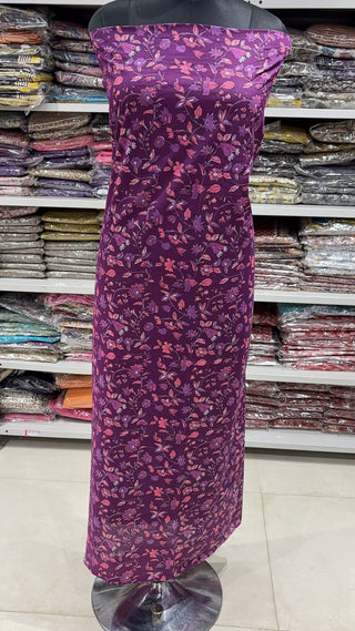 Handblock Cotton Suit Material with Cotton Dupatta