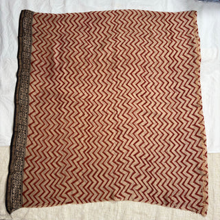 Handblock Chanderi Suit Material with Chanderi Dupatta