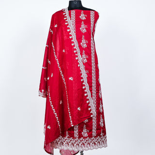 Pure Cotton Office Wear Suit with embroidered dupatta