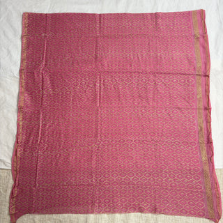 Handblock Chanderi Suit Material with Chanderi Dupatta