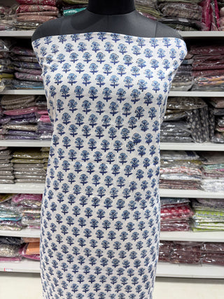 Cotton Block Print  suits - 2.5m running fabric
