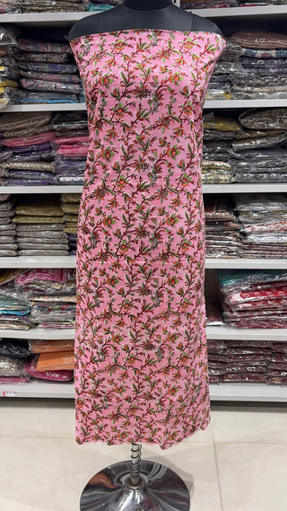 Handblock Cotton Suit Material with Cotton Dupatta