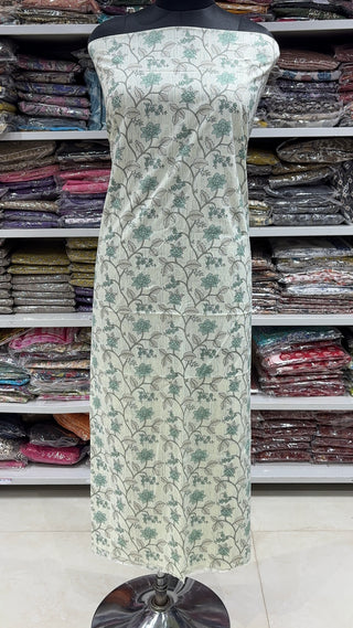 Handblock Cotton Suit Material with Cotton Dupatta