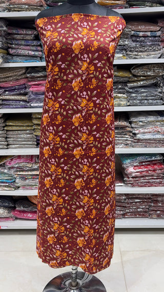 Handblock Cotton Suit Material with Cotton Dupatta