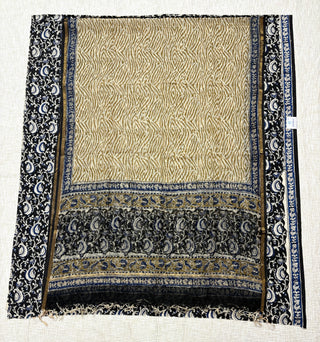 Cotton Kalamkari Handblock Office Wear Suit fabric with Kota doria Dupatta