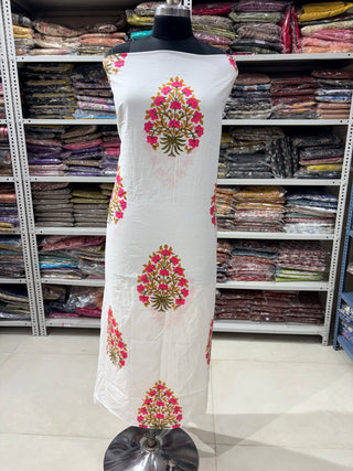 Cotton Block Print  suits - 2.5m running fabric