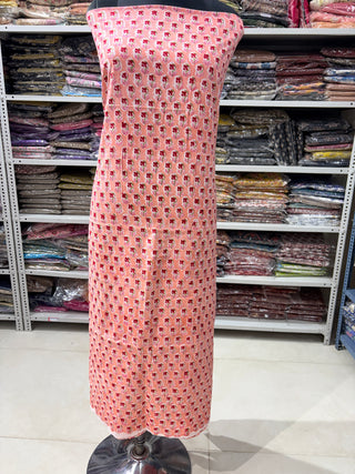 Cotton Block Print  suits - 2.5m running fabric