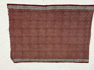 Hand Block Print Cotton Saree with Unstitched Blouse Piece