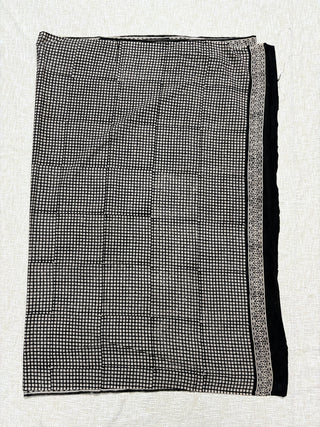 Hand Block Print Cotton Saree with Unstitched Blouse Piece