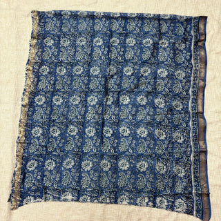 Handblock Maheshwari Suit Material with Maheshwari Dupatta