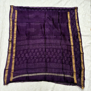 Handblock Maheshwari Suit Material with Maheshwari Dupatta