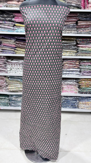 Cotton Block Print - 2.5m running fabric