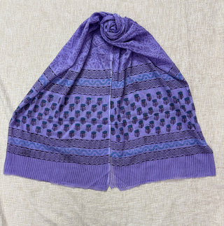 Handblock Cotton Suit Material with Cotton Dupatta