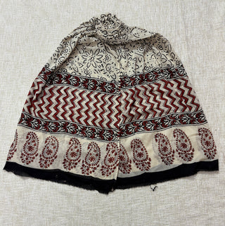 Handblock Cotton Suit Material with Cotton Dupatta