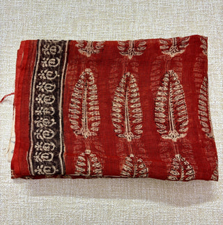 Ajrakh Hand block Kota Doria Suit set for office wear