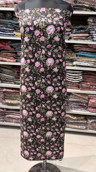Cotton Handblock Office Wear Suit fabric with Kota doria Dupatta