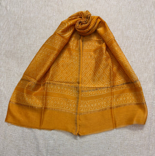 Handblock Chanderi Suit Material with Chanderi Dupatta