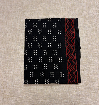 Premium Cotton Handblock Suit fabric with Chiffon Dupatta