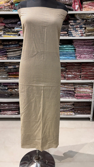 Handblock Cotton Suit Material with Cotton Dupatta
