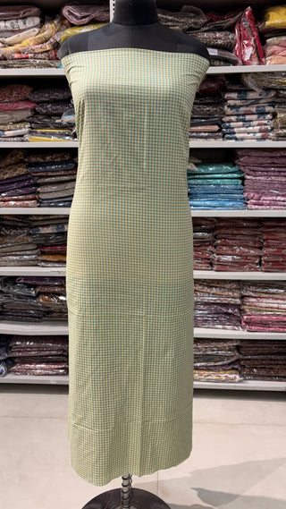 Handblock Cotton Suit Material with Cotton Dupatta