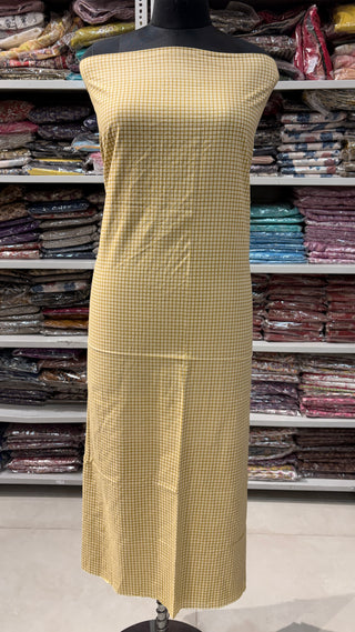 Handblock Cotton Suit Material with Cotton Dupatta