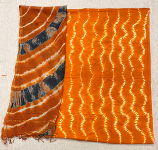 Cotton Handblock Office Wear Suit fabric with Kota Doria Dupatta