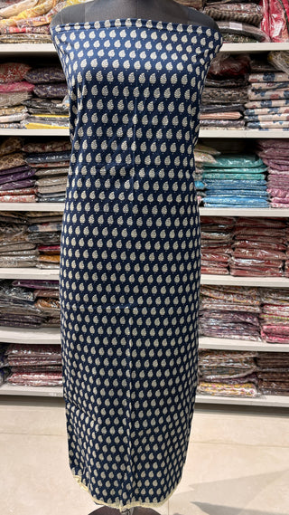 Handblock Cotton Suit Material with Cotton Dupatta