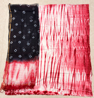 Cotton Handblock Office Wear Suit fabric with Kota Doria Dupatta