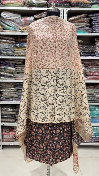 Handblock Cotton Suit Material with Cotton Dupatta