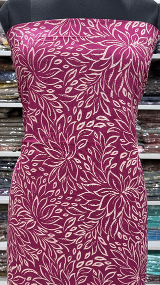 Handblock Cotton Suit Material with Cotton Dupatta