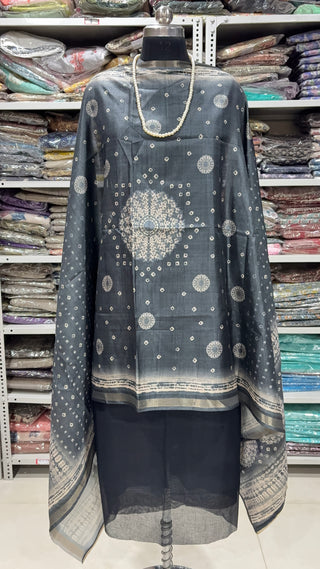 Designer Maheshwari silk dupatta