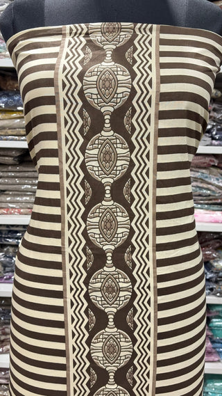 Handblock Cotton Suit Material with Cotton Dupatta
