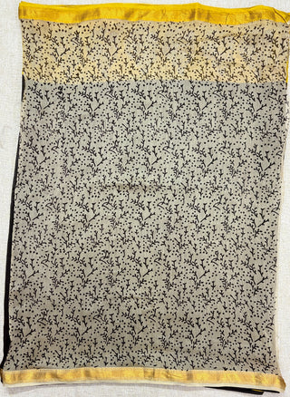 Maheshwari Silk Saree with Unstitched Blouse Piece (Lining Included)