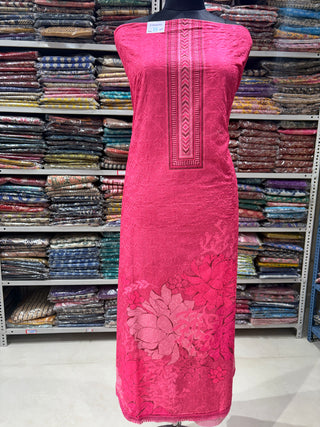 Cotton Office Wear Suit Fabric with Cotton dupatta