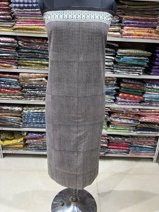 Cotton Handblock Office Wear Suit fabric with Kota doria Dupatta