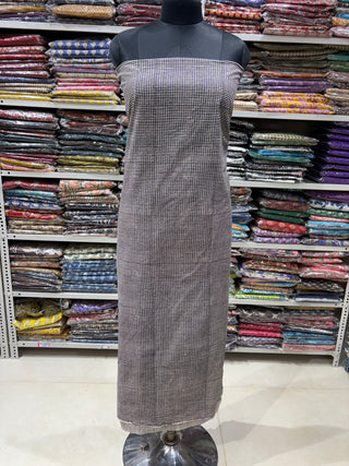 Cotton Handblock Office Wear Suit fabric with Kota doria Dupatta
