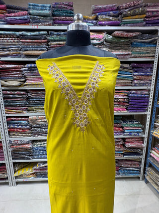 Roman Silk Party Wear Suit Dress Material fabric with banarasi silk dupatta
