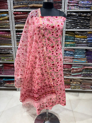 Handblock Cotton Office Wear Top Dupatta Combo