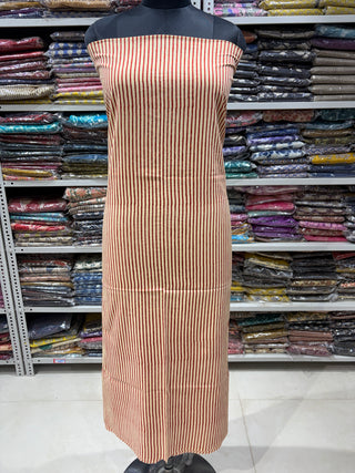 Handblock Cotton Suit Material with Cotton Dupatta